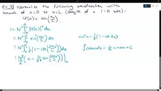 Wavefunctions   Normalization and Probability