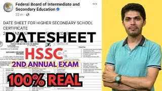 I uploaded real datesheet 13 hours ago :Datesheet HSSC Exam 2023