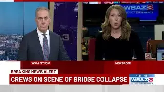 Crews on scene of bridge collapse in northern W.Va.