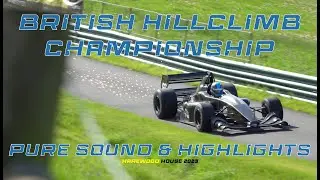 British Hillclimb Championship - Pure Sound & Highlights! Harewood Hillclimb 7th May 2023!