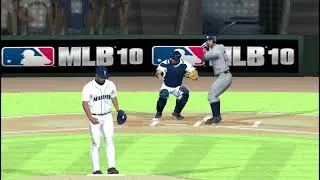 MLB 10: The Show New York Yankees Season Versus Seattle Mariners Game 2