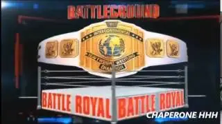 WWE Battleground 2014 Match Card Battle Royal Championship Match