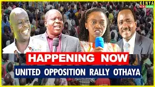 LIVE - Gachagua returns to Othaya after Church attack with Matiangi, Kalonzo & United Opposition
