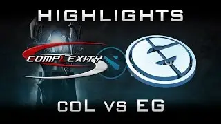 Dota2 The Internationals and Majors EG vs coL Highlights-Col victory over ti6 champion.