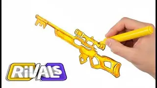 How to draw key Skin of Sniper from Roblox Rivals