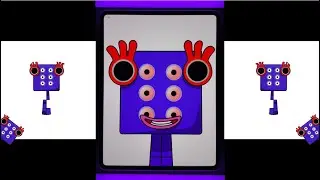 6️⃣ Sprunki OC SIX (FROM NUMBERBLOCKS) phase 1-2 X #emoji 😳