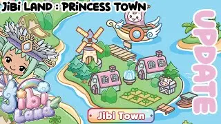 Jibi Land Princess Castle UPDATE NEW Princess Town! Castelo Princesa ATUALIZA&Ccedil;&Atilde;O Cidade de Princesas