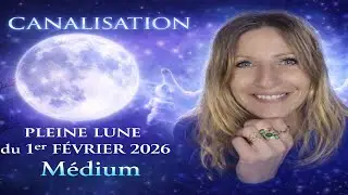 Canalisation de la pleine lune du 1er f&eacute;vrier 2026#shortvideo #astrology #medium #guidance #voyance 