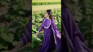 Beautiful Model Wearing Elegant Anarkali Gown | Vagtha Clothing | Ethnic Fashion