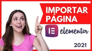 Como Importar y Exportar una página con Elementor 2022 - Importar JSON en Elementor