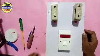 main board connection 2fuse 1dp switch connection Hindi mein sikhen