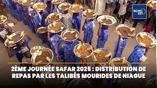 2&egrave;me journ&eacute;e Safar 2025 &agrave; Niague : Distribution de repas par les Talib&eacute;s Mourides ● 𝗘𝗰𝗵𝗼 𝟮𝟮𝟭