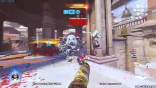 Overwatch Top 20 Surefour Playing Epic Game As Zarya
