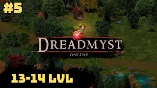 Dreadmyst PL #5 - Dropnąłem legendary staff! (Gameplay 2D MMORPG)