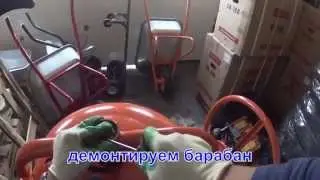 сборка бетономешалки Limex 125 LP