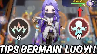 TIPS BERMAIN COMMANDER LUOYI ! AUTO WIN STREAK ! UPDATE TERBARU ! MAGIC CHESS GO GO