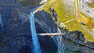 Rapelamos el SALTO del NERVIÓN con 200 Metros Verticales