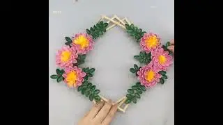 Unique but low cost  10+ easy Wall Hanging Craft Ideas by Pista shell_R