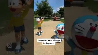 Doraemon Real Village in Japan🇯🇵 #travel #japan #doremon