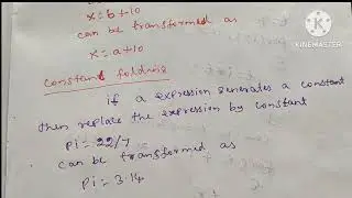 Principle Sources of Optimization-Compiler Design