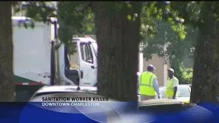 Sanitation worker killed