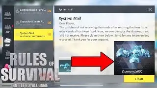 Rules of Survival - HOW TO GET 600 FREE DIAMONDS DAILY!