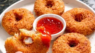 Crispy Chicken Donuts recipe @swadishtNRkitchen 