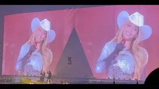 Beyonc&eacute; Cowboy Carter Tour Houston Night 1 Full Show with Stuck Car 4K 6-28-2025 NRG Stadium