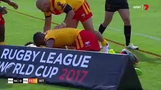 2017 Rugby League World Cup: PNG v Wales Highlights