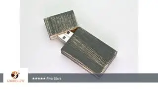 Maple Wooden Antique Style 8GB Flash Drive - Natural Eco Vintage Collection USB 2.0 8 GB Thumb Drive