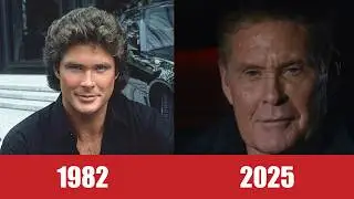 How time changed the Knight Rider cast #knightrider #thenandnow #classictv