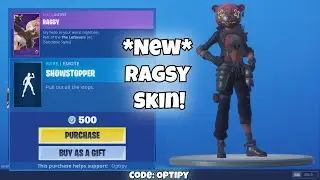 *NEW* VOTE EVENT WINNER (RAGSY SKIN)..! | Showstopper + Waterworks are back..! (Item Shop Showcase)
