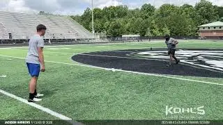 Jackson Andrews 2025 Atlanta Spring Training Session