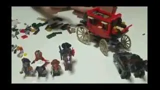 LEGO The Lone Ranger 79108 Stagecoach Escape Speed Build