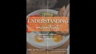 Understanding Macronutrients