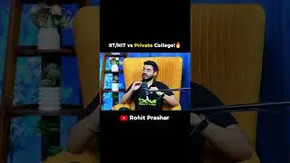 IIT/NIT vs Private College! #shorts #iit #jeemains