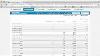 Revel Reporting - Hourly Sales