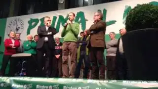 Parsani Matteo inizia la campagna elettorale per le comunali 2014 - Lega nord Pradalunga - 2