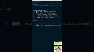 Python3: Itera un Diccionario para Obtener Key y Valor Juntos