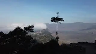 4K Nature Walk : Seruni Point : Looking at Mount Bromo Volcano / East Java, Indonesia / Walk 145