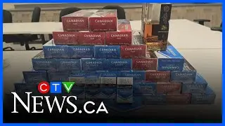Police seize thousands of contraband cigarettes in traffic stop