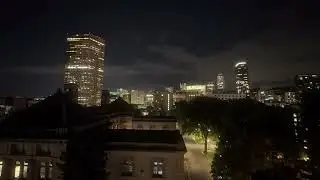Downtown Portland Skyline Timelapse