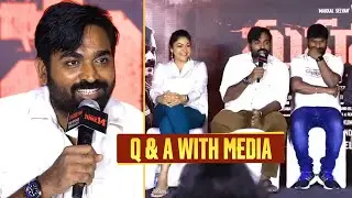 Vijay Sethupathi and Maharaja Team Q & A With Telugu Media | Maharaja Pre Release Press Meet