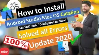 How to download install android studio 4.0.1 on Mac|Add SDK location in android studio(Update 2023)