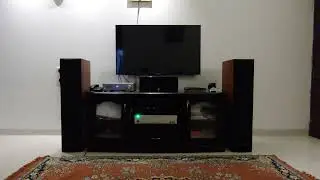 O&B Audio amplifier SS2150 playing DALI 6006