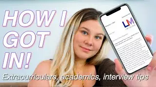 How I got into my DREAM COLLEGE as an INTERNATIONAL student!!! LIM college class of 2025