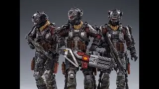 Joytoy Skeleton Force Twin Sickle Team 1/18 Scale Set Action Figure Review.