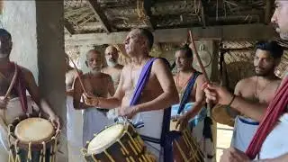 Thayambaka at Kottiyoor - Madian Radhakrishna Marar