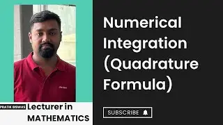 A Conceptual Problem on Numerical Integration (Quadrature Formula) of GATE