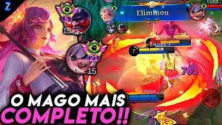 O MAGO MAIS COMPLETO DO JOGO!! - KAGURA GAMEPLAY | Mobile Legends